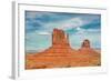 Monument Valley at Sunset, Utah, USA-lucky-photographer-Framed Photographic Print