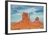 Monument Valley at Sunset, Utah, USA-lucky-photographer-Framed Photographic Print