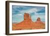 Monument Valley at Sunset, Utah, USA-lucky-photographer-Framed Photographic Print