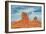 Monument Valley at Sunset, Utah, USA-lucky-photographer-Framed Photographic Print