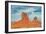 Monument Valley at Sunset, Utah, USA-lucky-photographer-Framed Photographic Print