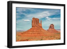 Monument Valley at Sunset, Utah, USA-lucky-photographer-Framed Photographic Print