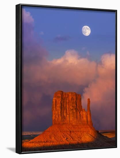 Monument Valley at Sunset, Utah, Usa.-Maciej Bledowski-Framed Photographic Print