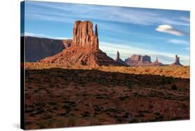 Monument Valley at Sunset-lucky-photographer-Stretched Canvas
