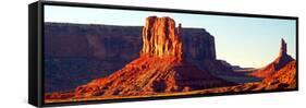 Monument Valley at Sunset-Douglas Taylor-Framed Stretched Canvas