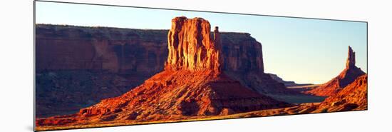 Monument Valley at Sunset-Douglas Taylor-Mounted Art Print