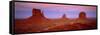 Monument Valley Az/Ut USA-null-Framed Stretched Canvas