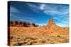 Monument Valley, Desert Canyon in Arizona-lucky-photographer-Stretched Canvas