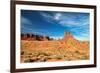 Monument Valley, Desert Canyon in Arizona-lucky-photographer-Framed Photographic Print