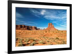 Monument Valley, Desert Canyon in Arizona-lucky-photographer-Framed Photographic Print