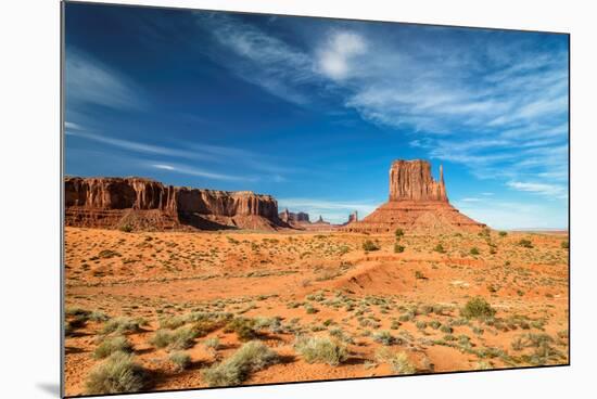 Monument Valley, Desert Canyon in Arizona-lucky-photographer-Mounted Photographic Print