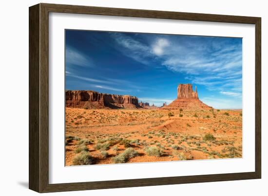 Monument Valley, Desert Canyon in Arizona-lucky-photographer-Framed Photographic Print