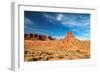 Monument Valley, Desert Canyon in Arizona-lucky-photographer-Framed Photographic Print