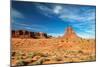 Monument Valley, Desert Canyon in Arizona-lucky-photographer-Mounted Photographic Print