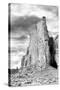 Monument Valley I BW-Douglas Taylor-Stretched Canvas