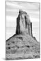 Monument Valley II BW-Douglas Taylor-Mounted Photographic Print