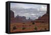 Monument Valley III-J.D. Mcfarlan-Framed Stretched Canvas