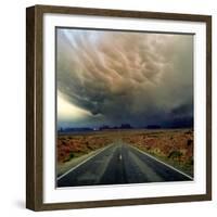 Monument Valley III-Ike Leahy-Framed Photographic Print