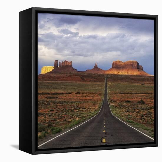 Monument Valley IV-Ike Leahy-Framed Stretched Canvas