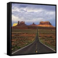 Monument Valley IV-Ike Leahy-Framed Stretched Canvas