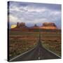 Monument Valley IV-Ike Leahy-Stretched Canvas