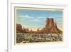 Monument Valley Mitten Butte-null-Framed Premium Giclee Print