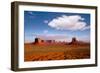 Monument Valley Mittens from Artist Point of National Park Utah-holbox-Framed Photographic Print