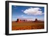 Monument Valley Mittens from Artist Point of National Park Utah-holbox-Framed Photographic Print
