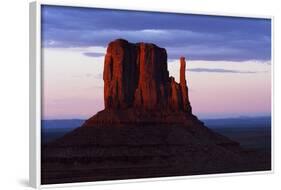 Monument Valley Navajo Tribal Park at Sunset-Paul Souders-Framed Photographic Print