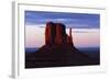 Monument Valley Navajo Tribal Park at Sunset-Paul Souders-Framed Photographic Print
