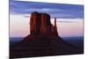 Monument Valley Navajo Tribal Park at Sunset-Paul Souders-Mounted Photographic Print