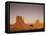 Monument Valley Navajo Tribal Park, Utah Arizona Border Area, USA-Angelo Cavalli-Framed Stretched Canvas