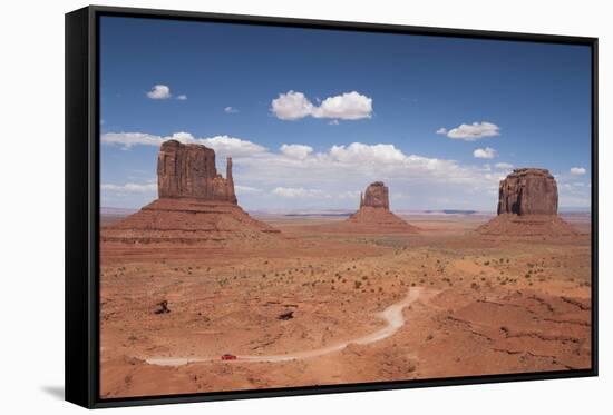 Monument Valley Navajo Tribal Park, Utah, United States of America, North America-Richard Maschmeyer-Framed Stretched Canvas