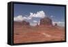 Monument Valley Navajo Tribal Park, Utah, United States of America, North America-Richard Maschmeyer-Framed Stretched Canvas