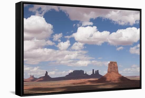 Monument Valley Navajo Tribal Park, Utah, United States of America, North America-Richard Maschmeyer-Framed Stretched Canvas