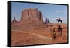 Monument Valley Navajo Tribal Park, Utah, United States of America, North America-Richard Maschmeyer-Framed Stretched Canvas