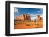 Monument Valley North Window-null-Framed Art Print