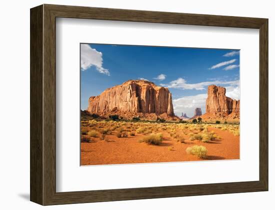 Monument Valley North Window-null-Framed Art Print