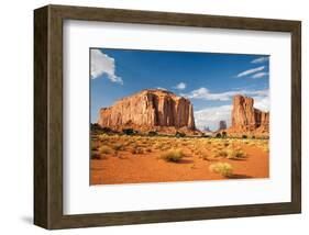 Monument Valley North Window-null-Framed Art Print