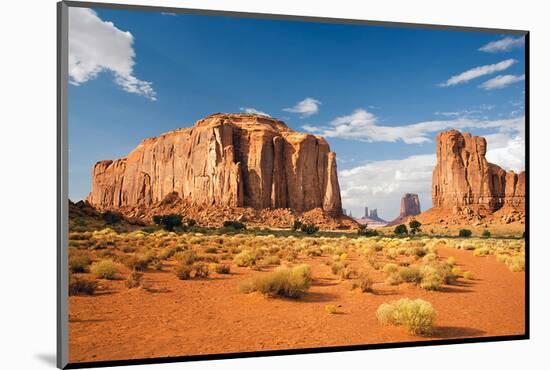 Monument Valley North Window-null-Mounted Art Print