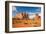 Monument Valley North Window-null-Framed Art Print