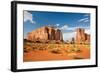 Monument Valley North Window-null-Framed Art Print