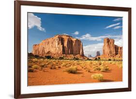 Monument Valley North Window-null-Framed Art Print