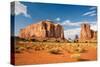 Monument Valley North Window-null-Stretched Canvas