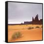 Monument Valley Panorama 1 2 of 3-Moises Levy-Framed Stretched Canvas