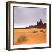 Monument Valley Panorama 1 2 of 3-Moises Levy-Framed Photographic Print