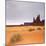 Monument Valley Panorama 1 2 of 3-Moises Levy-Mounted Photographic Print