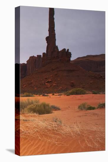 Monument Valley Panorama 1 3 of 3-Moises Levy-Stretched Canvas