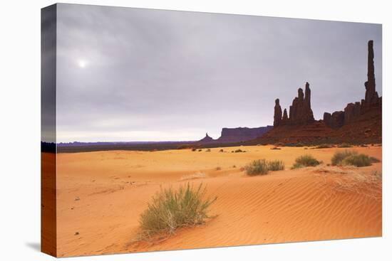 Monument Valley Panorama 1-Moises Levy-Stretched Canvas