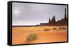 Monument Valley Panorama 1-Moises Levy-Framed Stretched Canvas